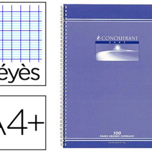 Cahier 180 pages 21x29,7cm seyes (à l'unité) 10530